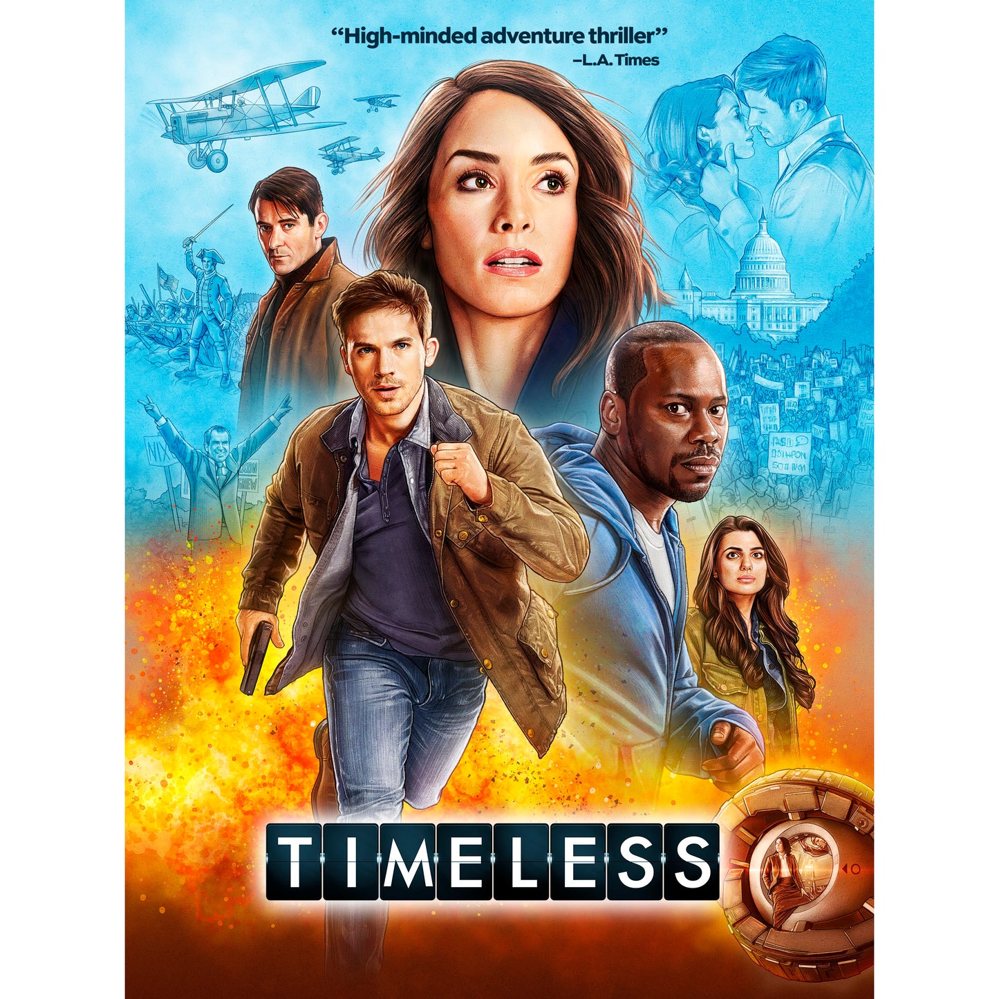 Timeless (TV) – Wyatt Logan’s Stunt Sweatshirt - S-69