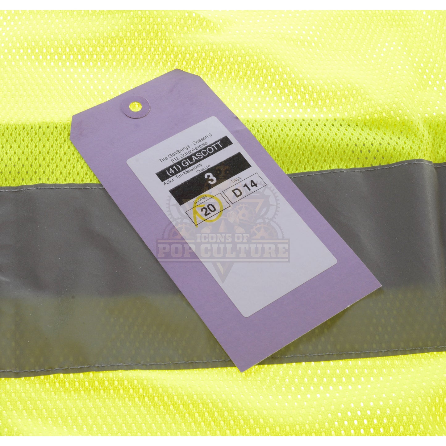 Goldbergs, The (TV) - John Glascott's (Tim Meadows) Safety Vest & Gloves – S-670