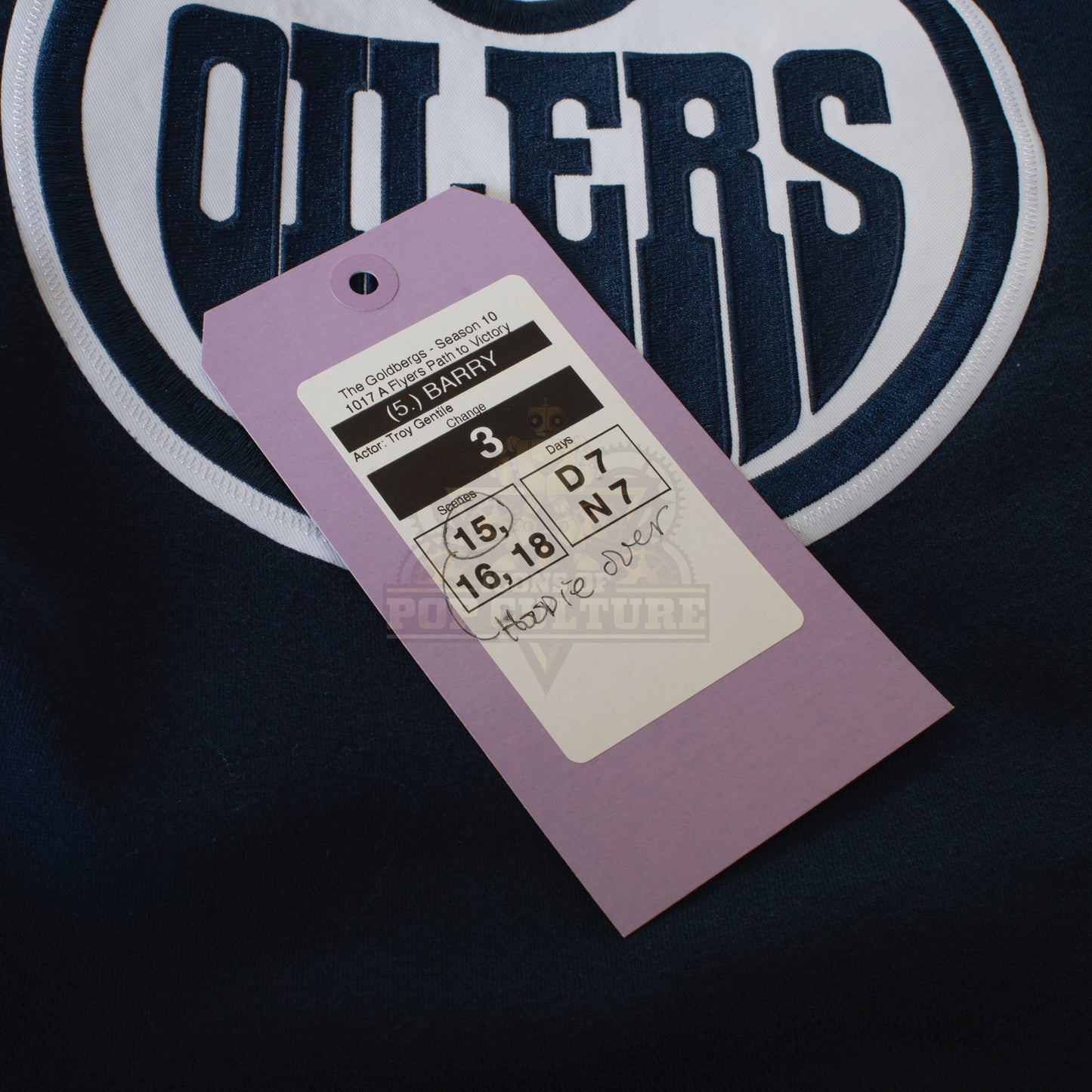 Goldbergs, The (TV) - Barry Goldberg’s (Troy Gentile) “Oilers” Sweatshirt – S-151